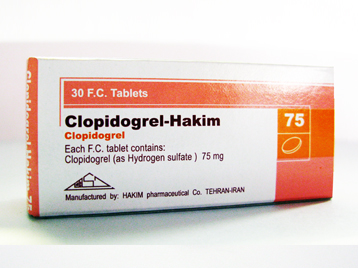 کلوپیدگرل CLOPIDOGREL (as hydrogen sulfate)
