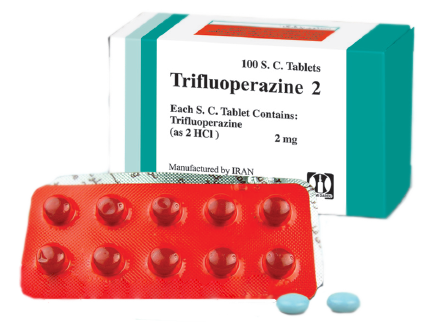 تری فلوئوپرازین Trifluoperazine